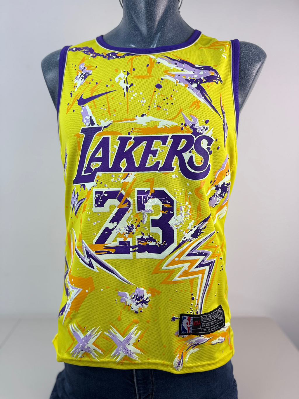 Playera Basquetbol Lakers Amarillo 