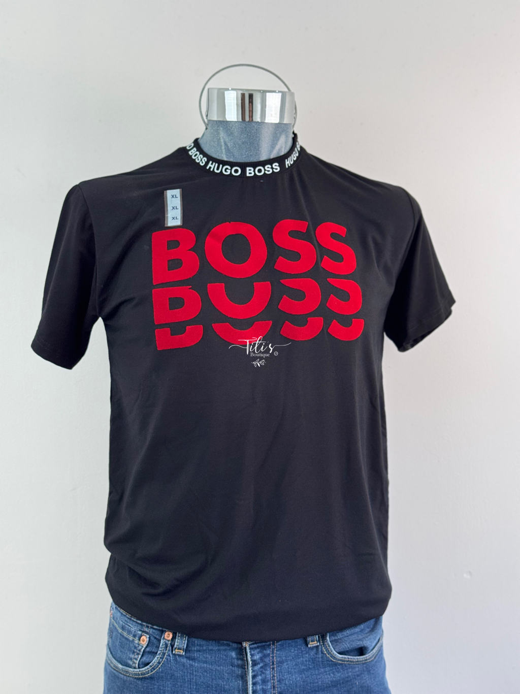 Playera Boss Negro