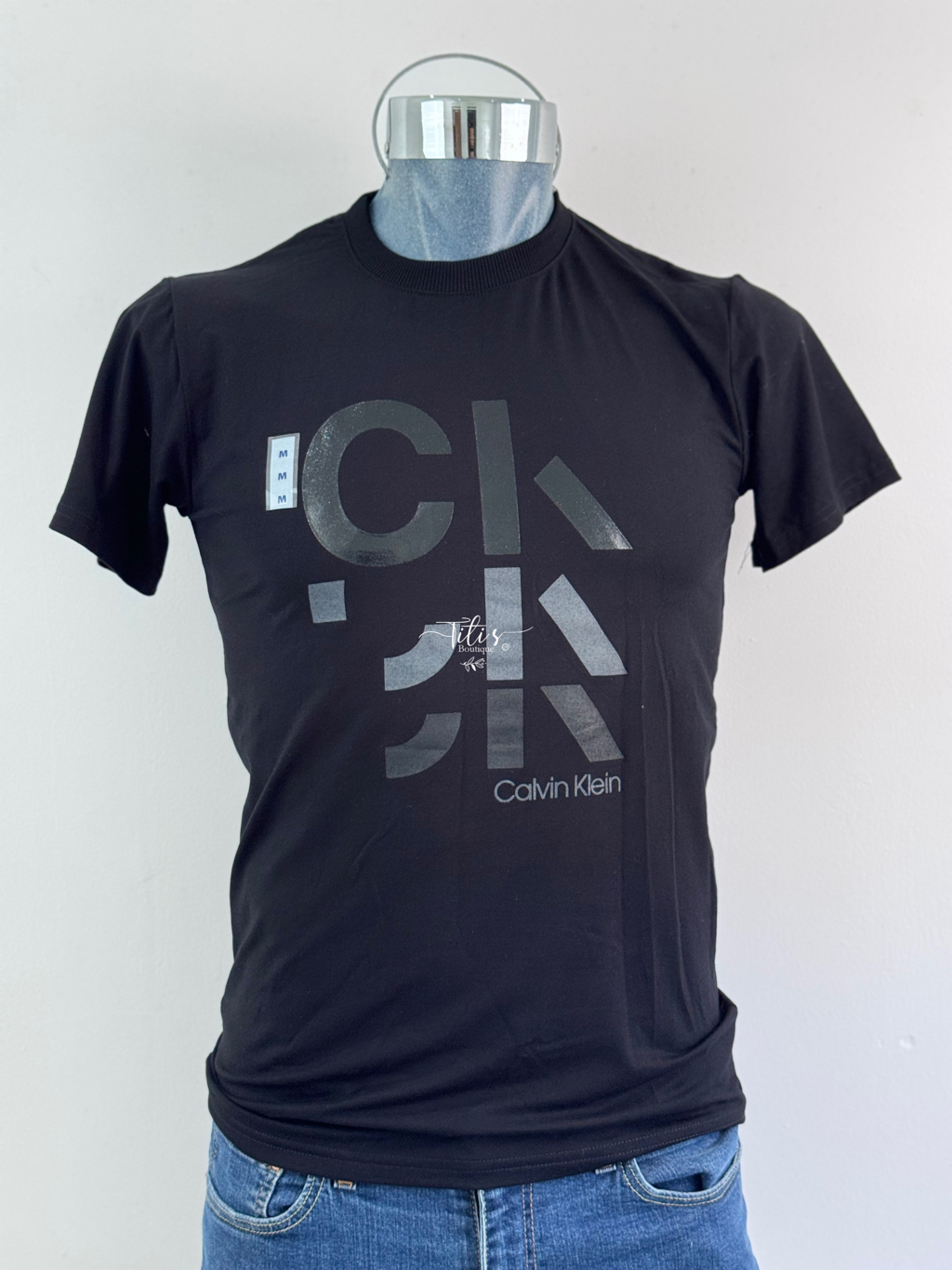 Playera CK Negro