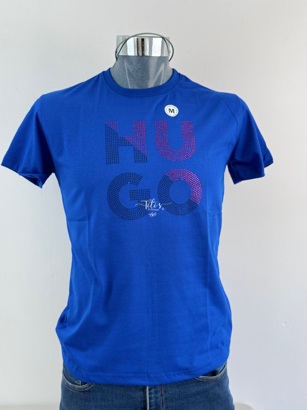 Playera Hugo Azul 