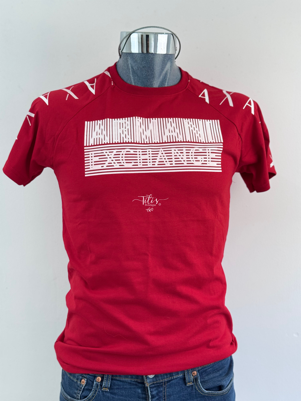 Playera Armani Rojo