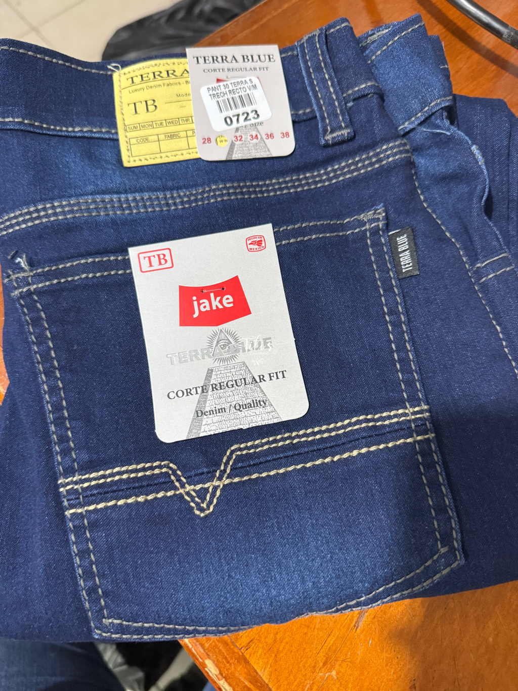 Pantalón Mezclilla Terra Blue