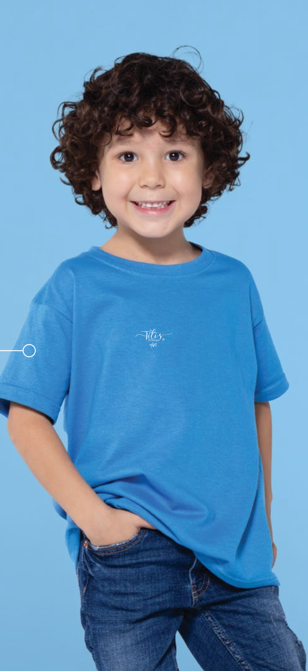 Playera Lisa Cuello Redondo Niñ@