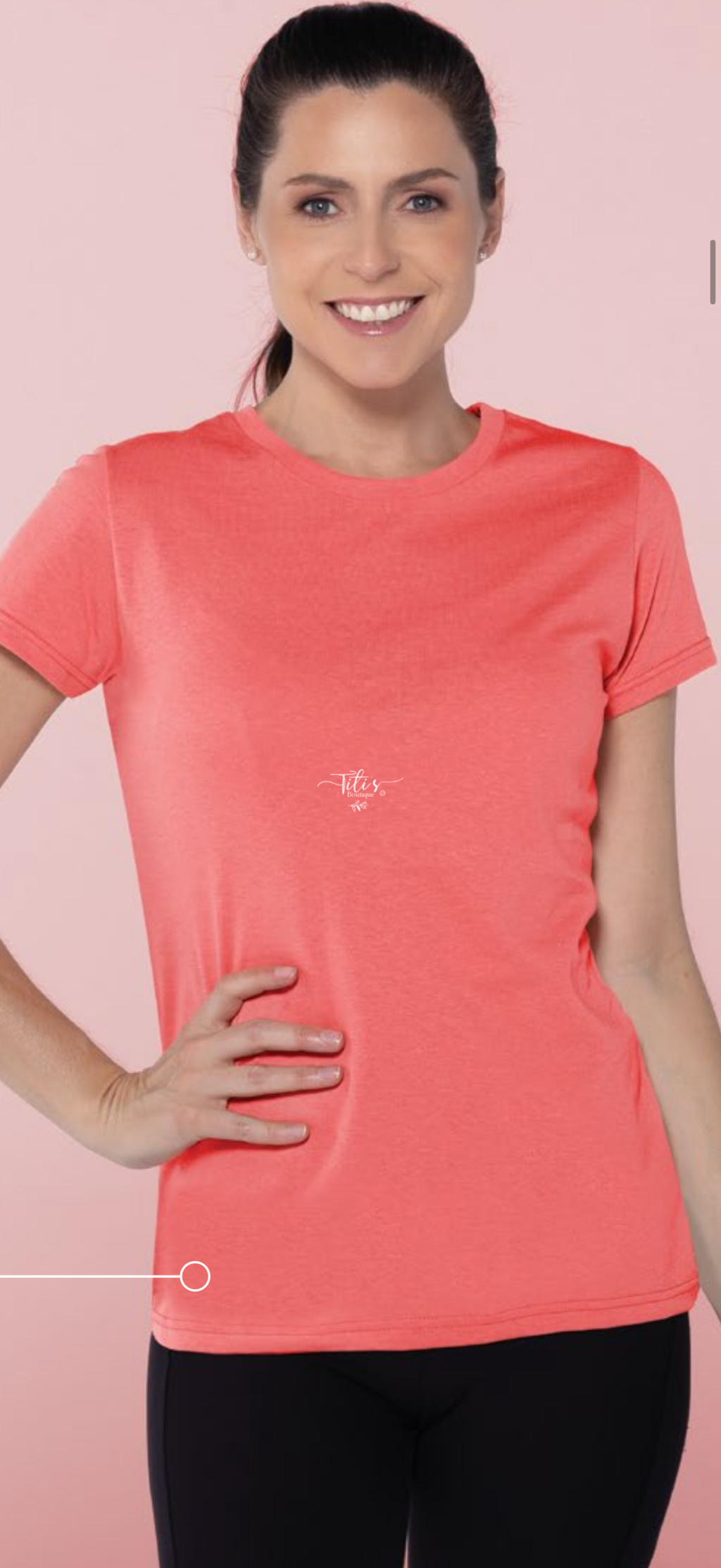Playera Lisa Cuello Redondo