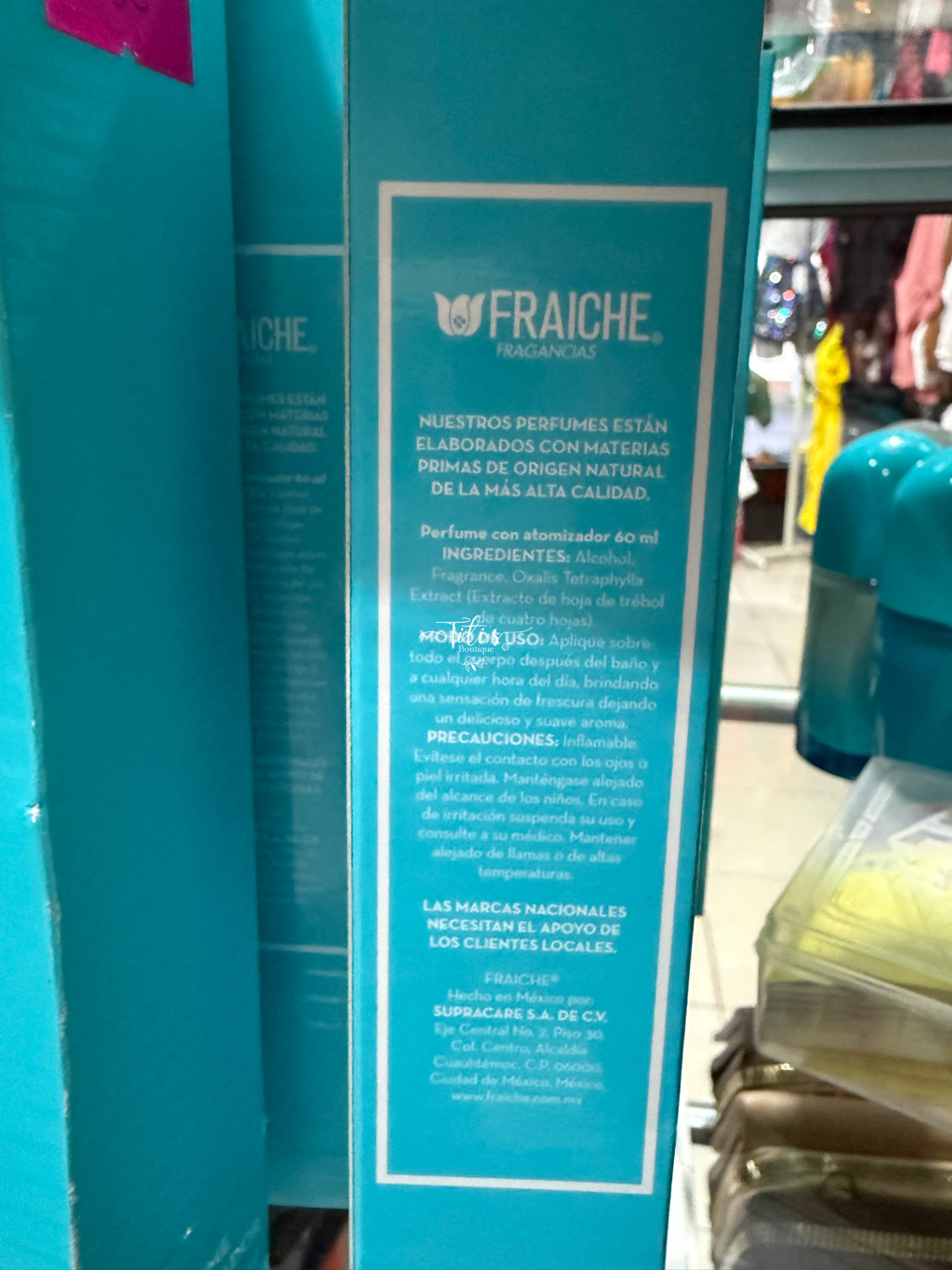Perfume Fraiche Dama