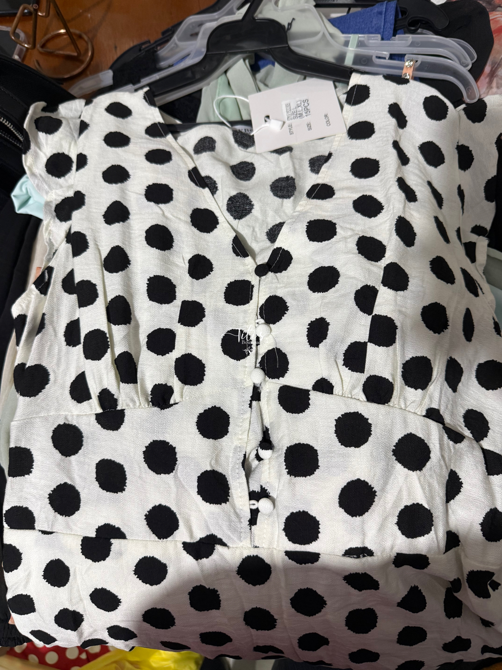 Vestido Largo Blanco Y Negro