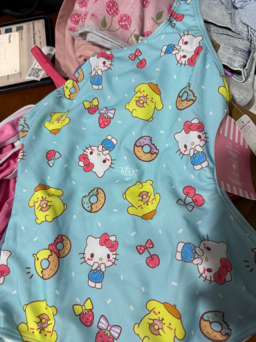 Traje De Baño Hello Kitty