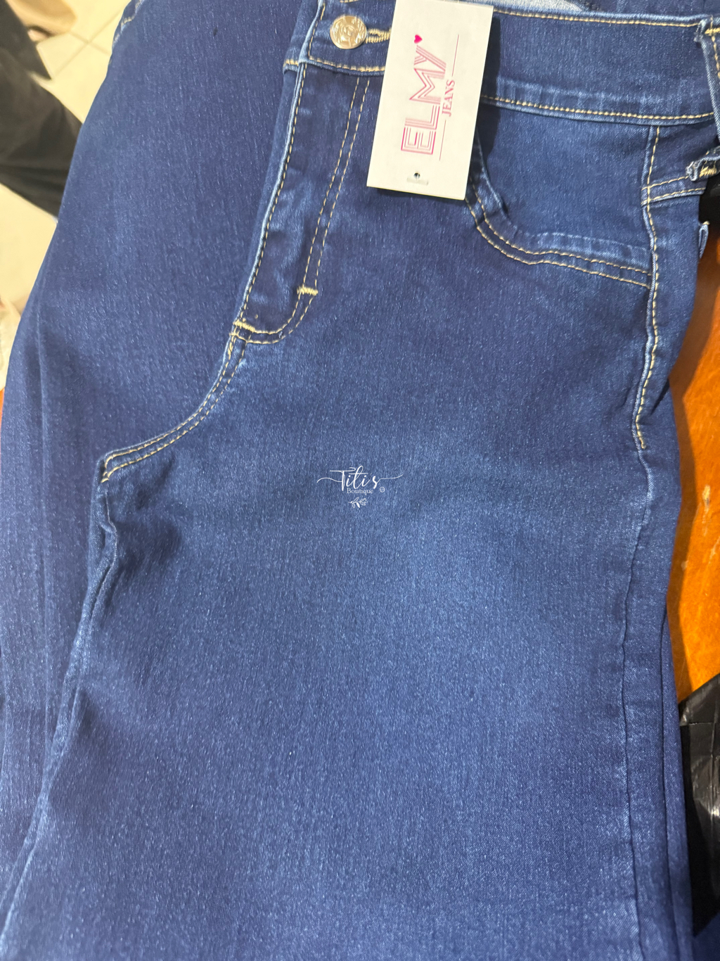 Pantalón Mezclilla Ancho Elmy
