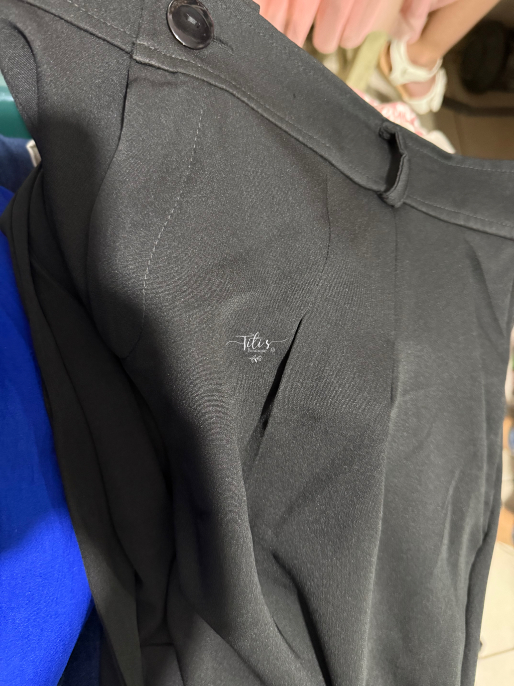 Pantalón Vestir Negro 